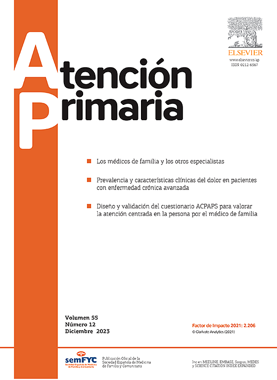 Go to journal home page - Atención Primaria